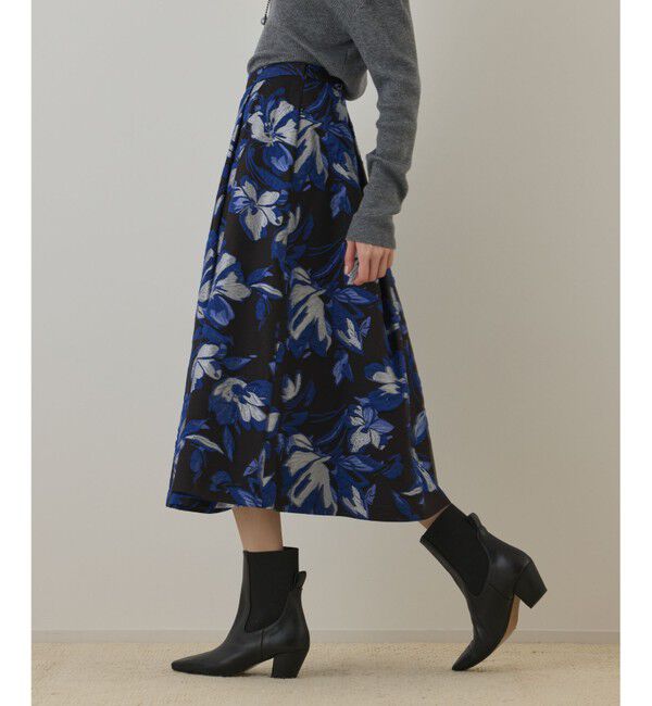 Diagram「ラメフラワージャガードスカート」|スカート|