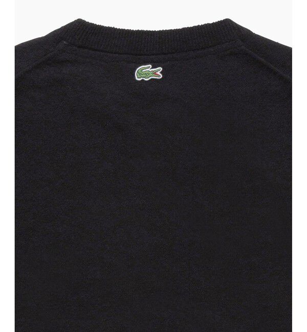 LACOSTE「ナイロン&times;コットン ジャカードグラフィック ニットセーター」|ニット・セーター|