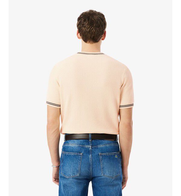 LACOSTE「ハイゲージニットTシャツ」|ニット・セーター|