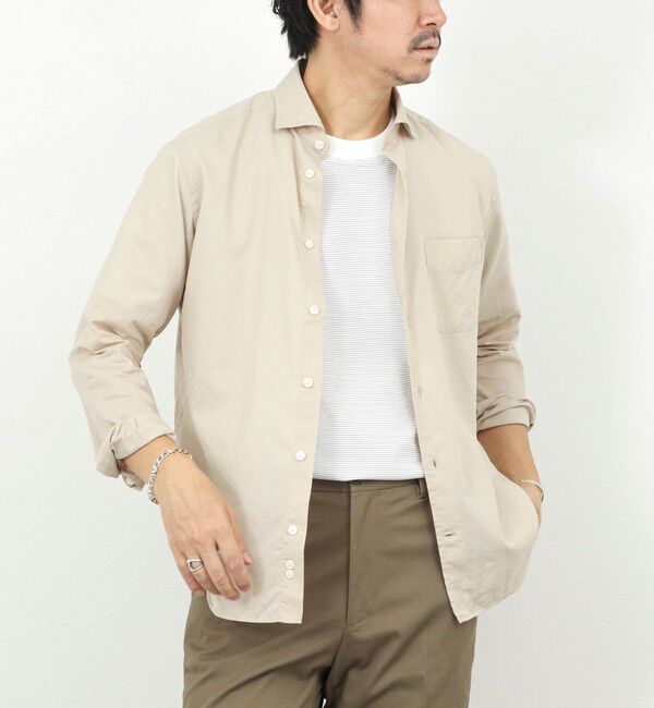 NOLLEY'S goodman「《ビジカジ対応》カッタウェイシャツ 26SS」|シャツ・ブラウス|