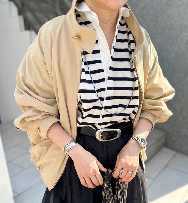 Rie Miller「ウォッシャブルBIGシルエットラガーシャツ」|Tシャツ・カットソー|