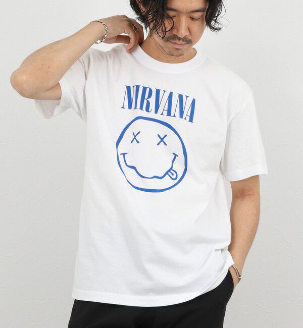 NOLLEY'S goodman「【GOOD ROCK SPEED】NIRVANA バンド プリントTシャツ 26SS」|Tシャツ・カットソー|