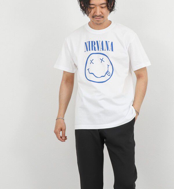 NOLLEY'S goodman「【GOOD ROCK SPEED】NIRVANA バンド プリントTシャツ 26SS」|Tシャツ・カットソー|