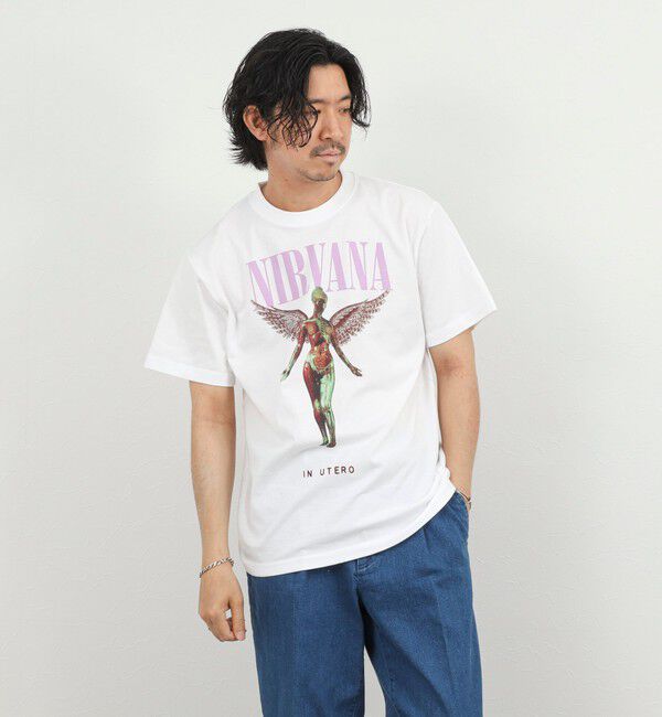 NOLLEY'S goodman「【GOOD ROCK SPEED】NIRVANA バンド プリントTシャツ 26SS」|Tシャツ・カットソー|