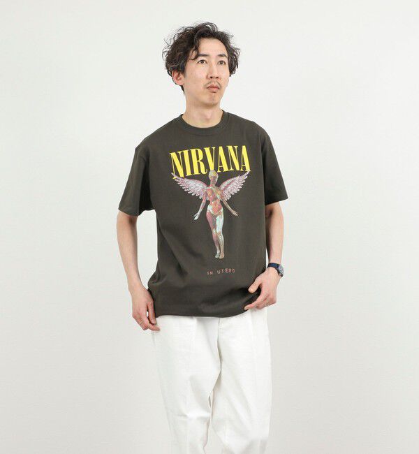 NOLLEY'S goodman「【GOOD ROCK SPEED】NIRVANA バンド プリントTシャツ 26SS」|Tシャツ・カットソー|