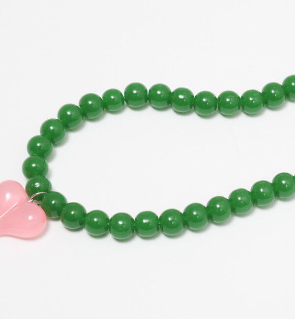 MAQWEL「【MAQWEL/マクウェル】ハートトップビーズネックレス」|ネックレス|