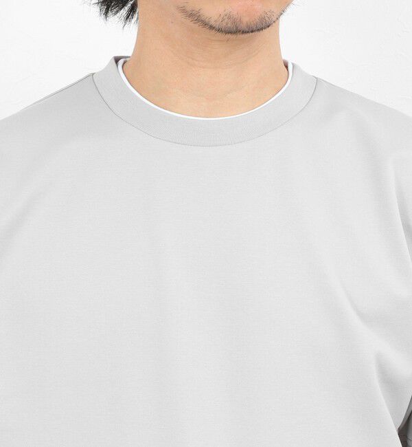 NOLLEY'S goodman「超長綿ハイゲージポンチ フェイクレイヤードTシャツ 26SS」|Tシャツ・カットソー|