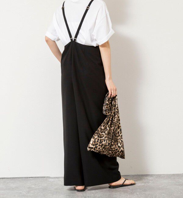 NOLLEY'S「ウォッシャブル多機能ツイルサロペットパンツ」|オールインワン|