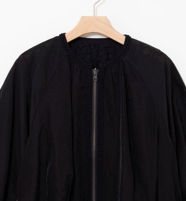 NOLLEY'S「【MARILYN MOON/マリリーンムーン】reversible sheer lace blouson」|ブルゾン・スタジャン|