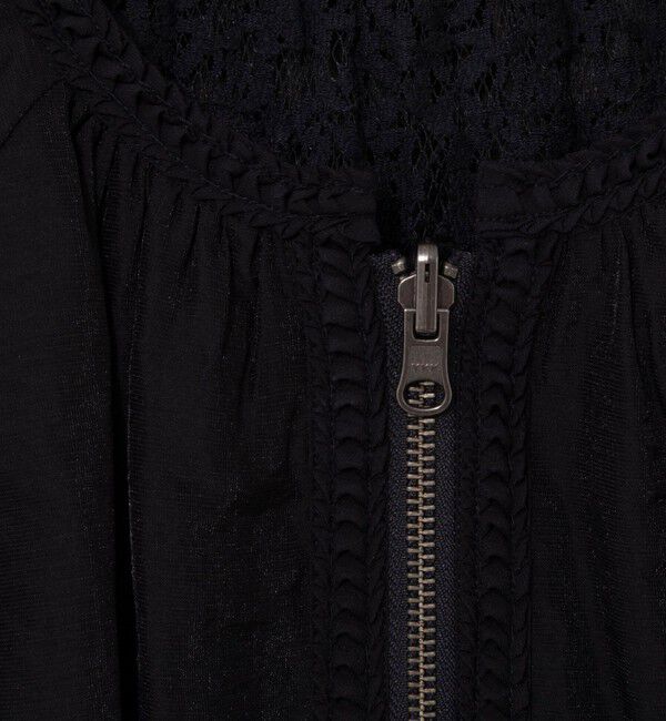 NOLLEY'S「【MARILYN MOON/マリリーンムーン】reversible sheer lace blouson」|ブルゾン・スタジャン|