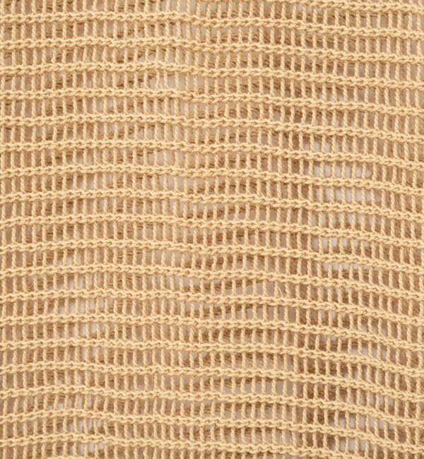 MAQWEL「【MAQWEL/マクウェル】ウォッシャブル透かし編みサマーニットノースリーブプルオーバー」|ニット・セーター|