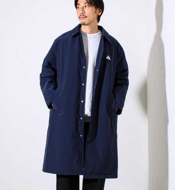 GLOSTER「【GEVACO/ゲバコ】中綿ステンカラーロングコート」|ステンカラーコート|