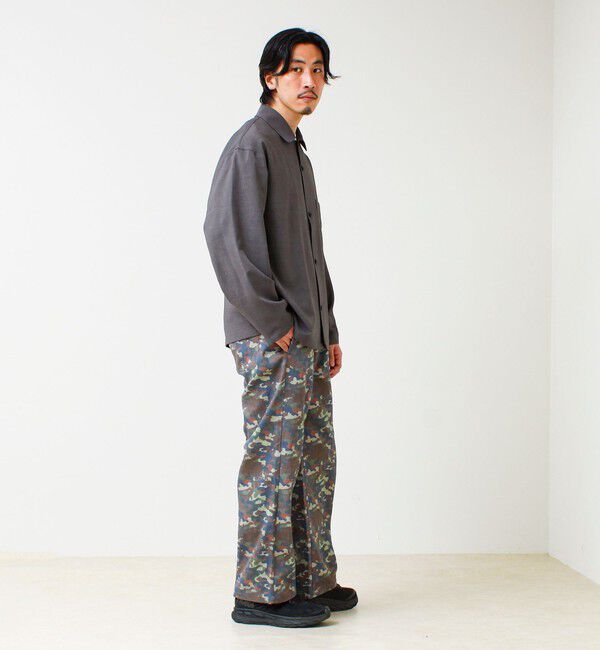 GLOSTER「【色で選べる/ユニセックス対応】GOODNESS イージーパンツ」|チノ|