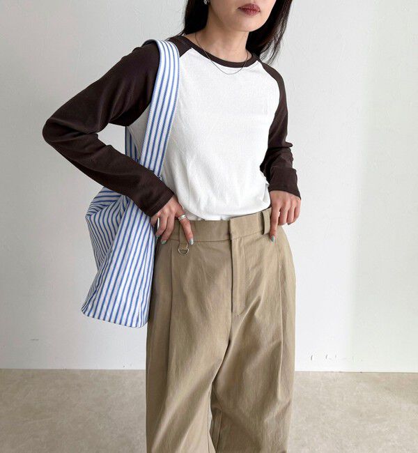 fredy emue「シアーラグランロンＴシャツ」|Tシャツ・カットソー|