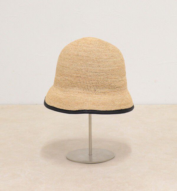 fredy emue「ラフィアパイピングバケットハット」|ハット|