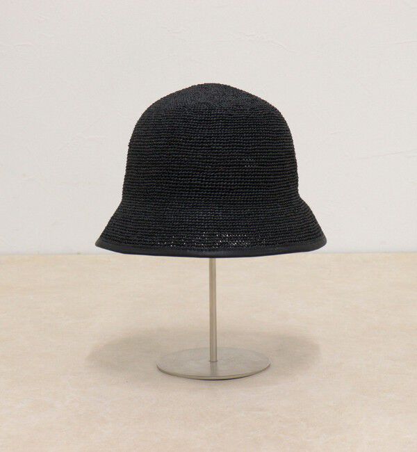 fredy emue「ラフィアパイピングバケットハット」|ハット|