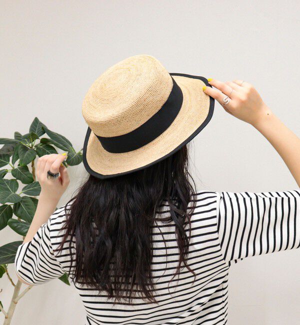 fredy emue「パイピングラフィアカンカン帽」|ハット|