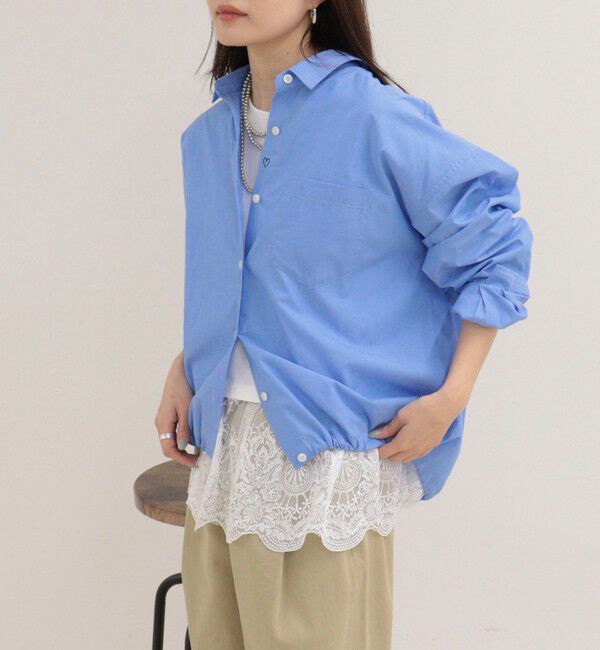 fredy emue「汗染み軽減加工シャツブルゾン」|シャツ・ブラウス|