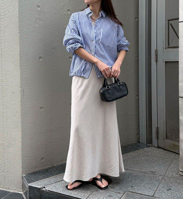 fredy emue「汗染み軽減加工シャツブルゾン」|シャツ・ブラウス|