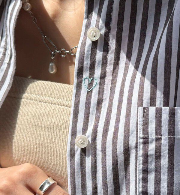 fredy emue「汗染み軽減加工シャツブルゾン」|シャツ・ブラウス|