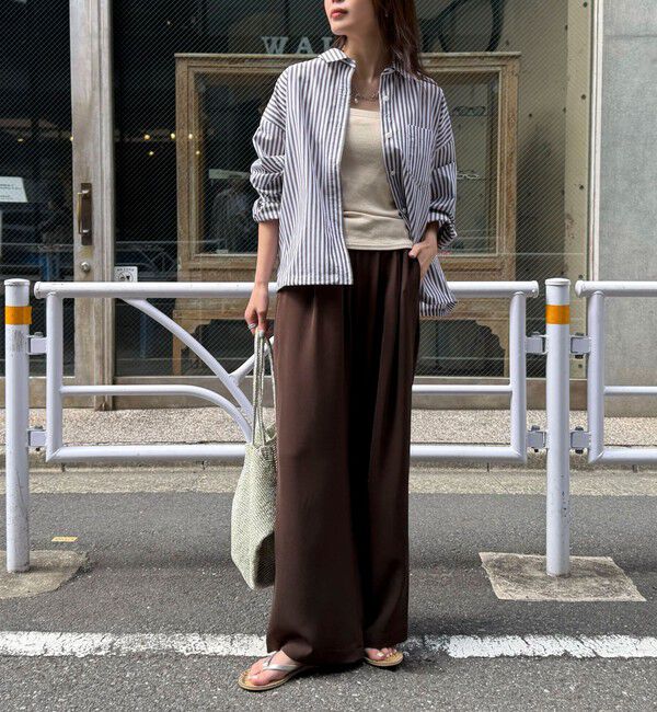 fredy emue「汗染み軽減加工シャツブルゾン」|シャツ・ブラウス|