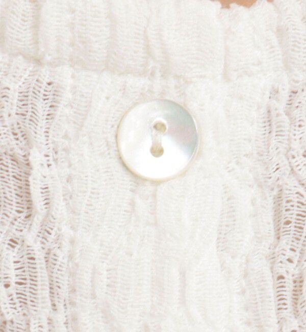 fredy emue「ポコポコ前開きプルオーバーカットソー」|Tシャツ・カットソー|