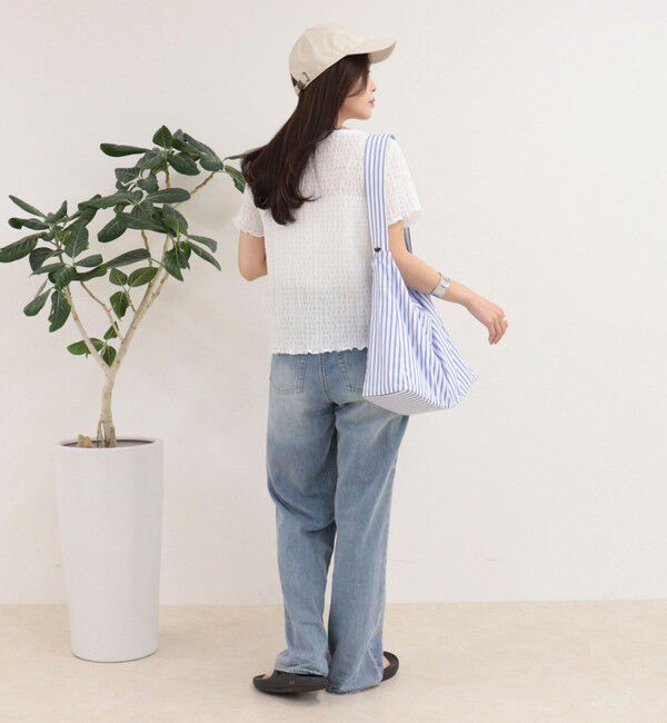 fredy emue「ポコポコ前開きプルオーバーカットソー」|Tシャツ・カットソー|