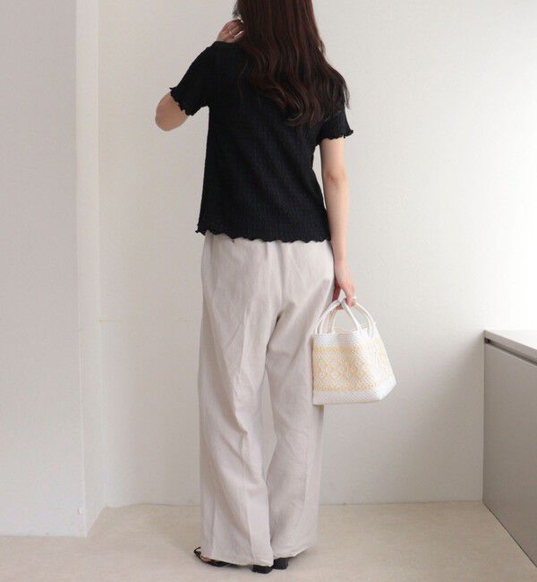 fredy emue「ポコポコ前開きプルオーバーカットソー」|Tシャツ・カットソー|