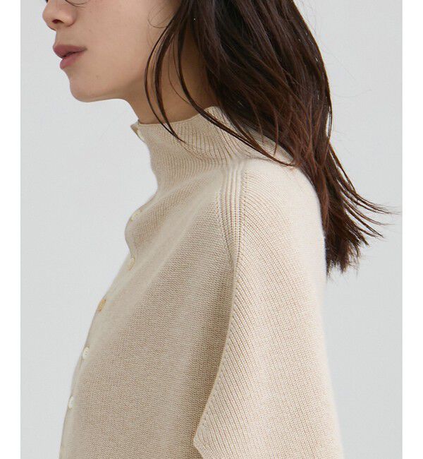 SALON adam et rope'「コットンシルクカシミヤ２WAYジレプルオーバー」|ニット・セーター|