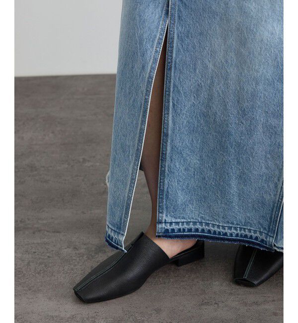 SALON adam et rope'「【WEB限定】リメイクライクデニムスカート」|スカート|