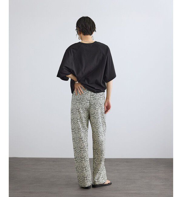 SALON adam et rope'「LIBERTYイージーリラックスパンツ」|チノ|