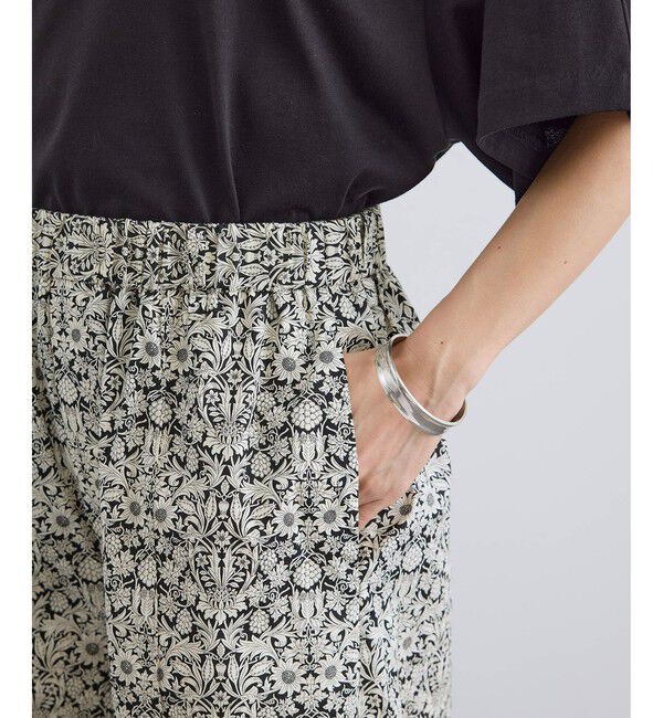 SALON adam et rope'「LIBERTYイージーリラックスパンツ」|チノ|