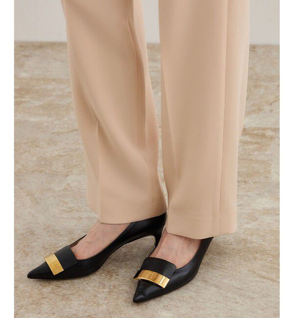 ROPE「【洗える】ダブルクロステーパードパンツ（美人パンツ）」|チノ|