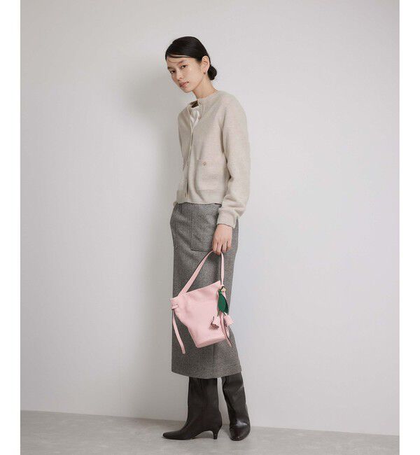 ROPE「【一部WEB限定】ウールカシミヤ ブレンドニットカーディガン/イージーケア」|カーディガン|