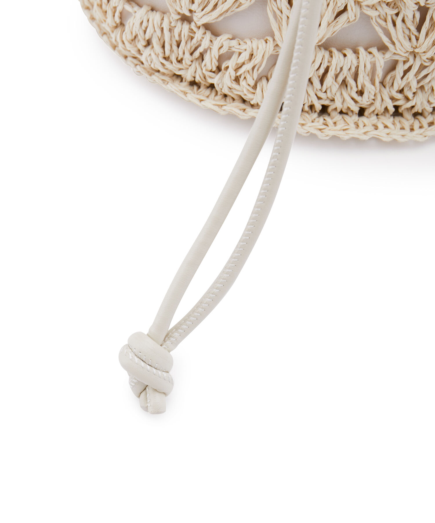 VIS「雑材コンビ異素材巾着バッグ」|ショルダー・メッセンジャー|