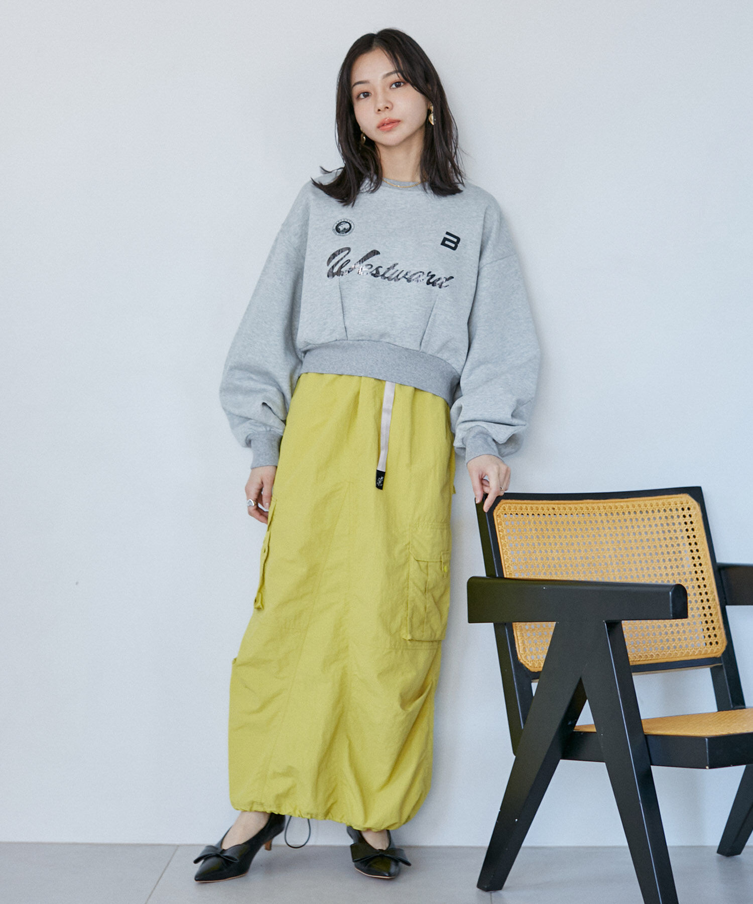 VIS「箔ロゴスウェットプルオーバー」|スウェット・ジャージ|