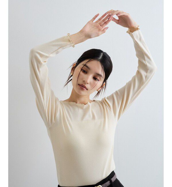 VIS「【Miller】VIS別注モデルボートネックメロープルオーバー【洗える】」|Tシャツ・カットソー|