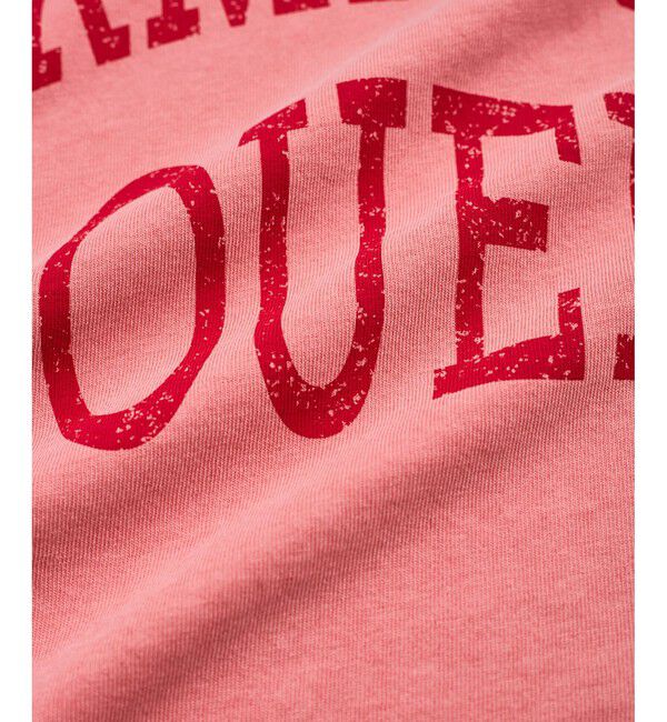 VIS「ピグメント加工プリントビッグTシャツ」|Tシャツ・カットソー|