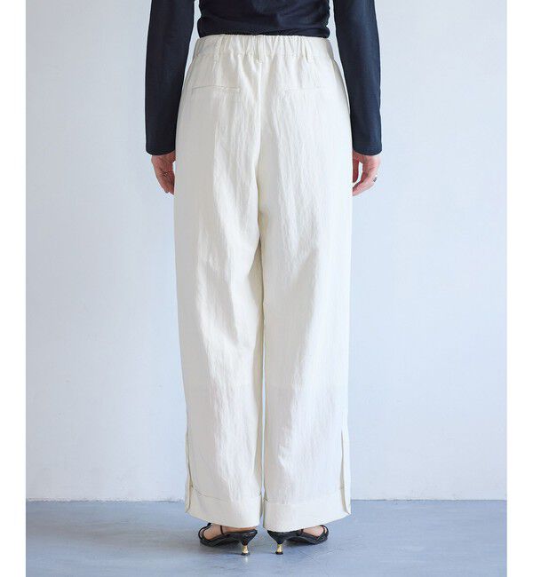 VIS「エアタンロールアップパンツ/イージーケア・防シワ」|チノ|