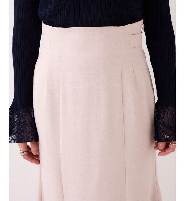 VIS「美easyリネンライクマーメイドスカート/イージーケア・接触冷感・セットアップ対応」|スカート|