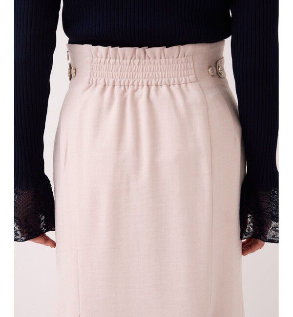 VIS「美easyリネンライクマーメイドスカート/イージーケア・接触冷感・セットアップ対応」|スカート|