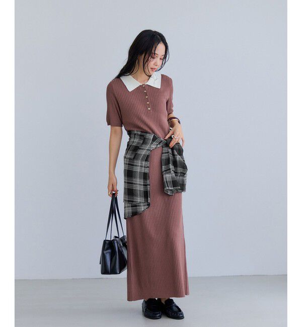 VIS「チェック＆シアーオーバーシャツ」|シャツ・ブラウス|