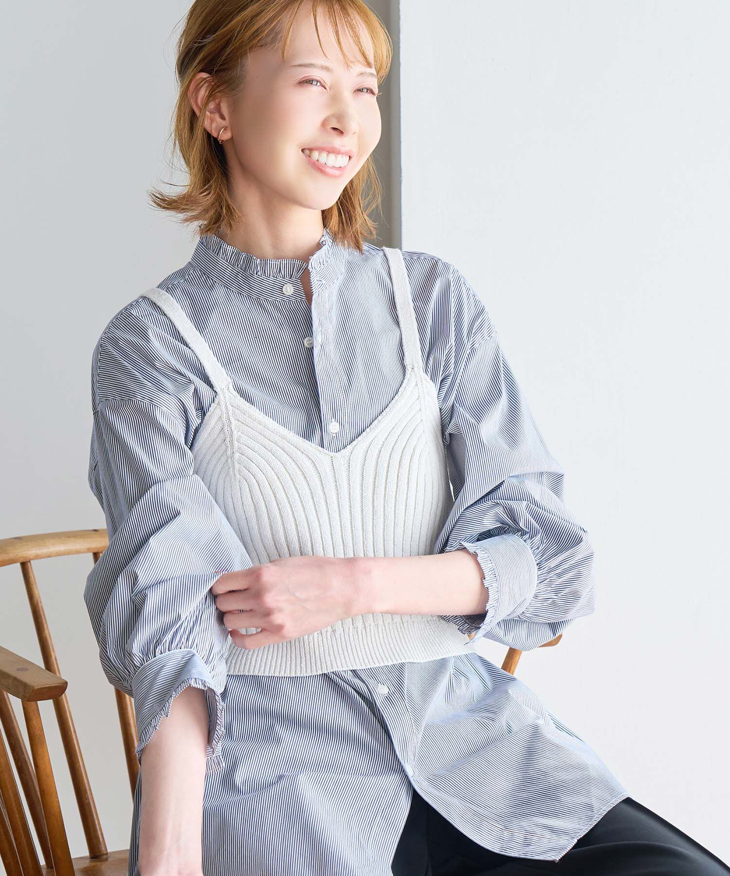 Rope&rsquo;Picnic「BRICO/ニットビスチェ」|ベスト・ジレ|キナリ(16)