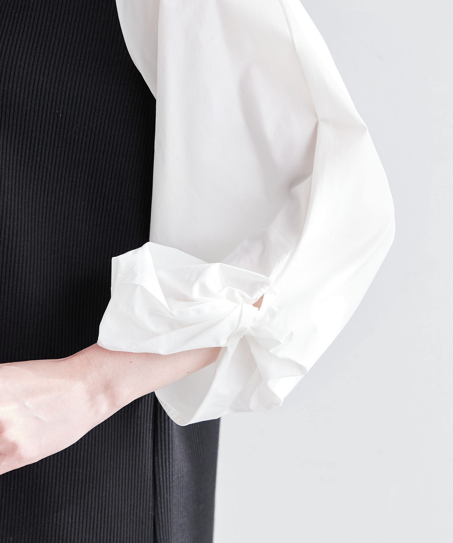 Rope&rsquo;Picnic「袖ディテールドッキングテレコワンピース」|ワンピース|