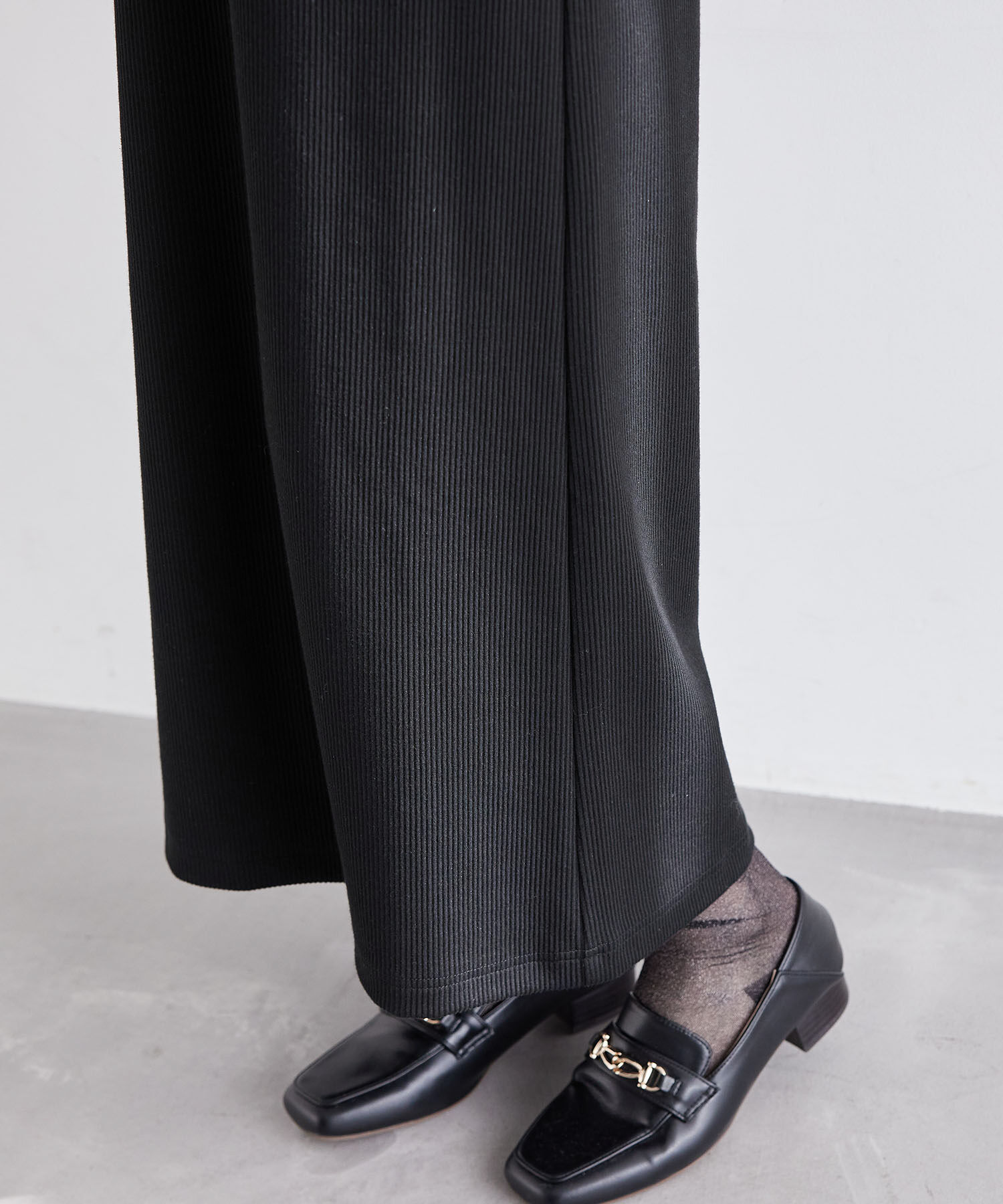 Rope&rsquo;Picnic「袖ディテールドッキングテレコワンピース」|ワンピース|