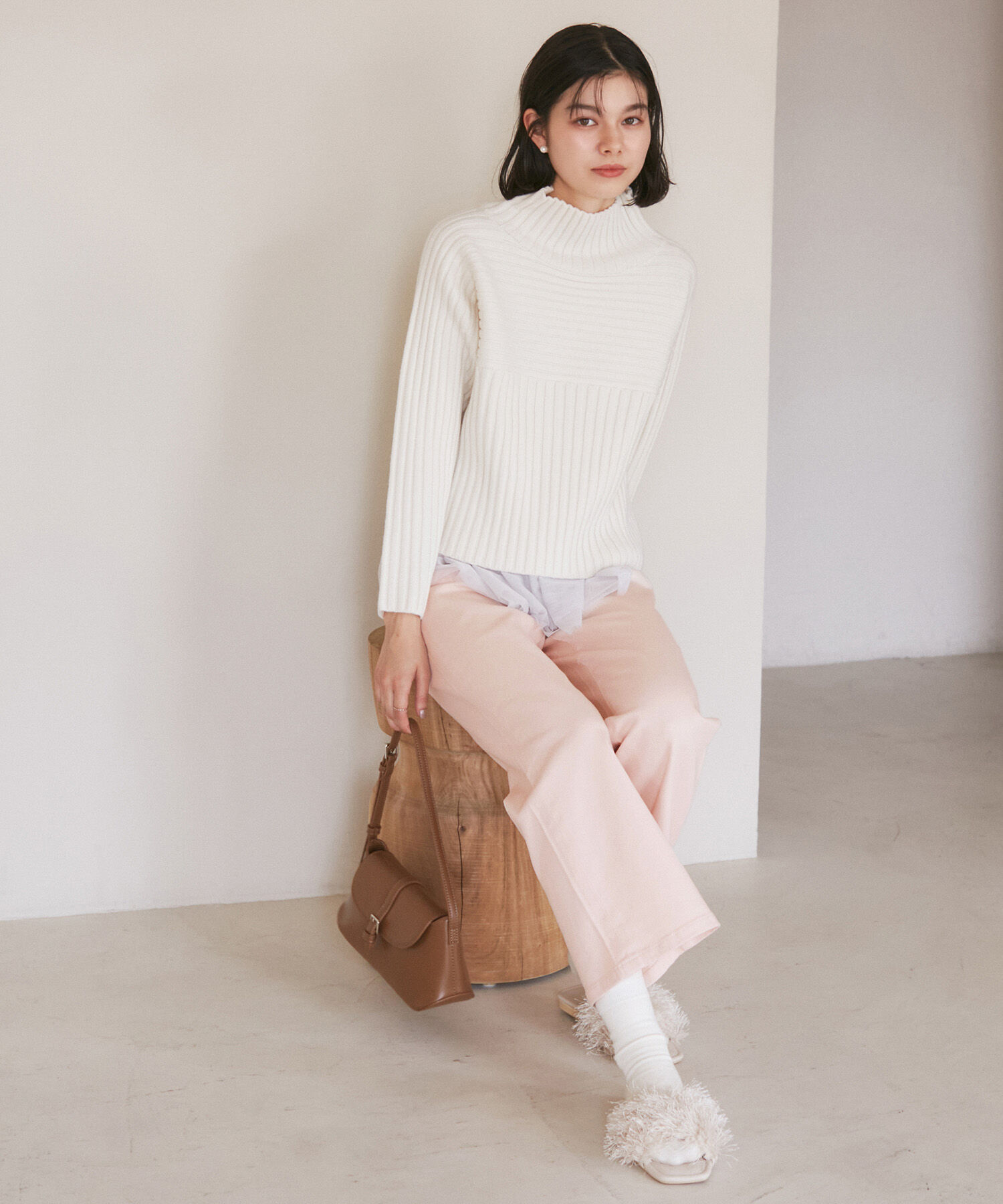 Rope&rsquo;Picnic「【ウエスト革命デニム】ウエストシェイプフレアデニムパンツ/新色追加」|デニム|