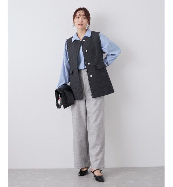 Rope&rsquo;Picnic「ツイードジレ ベスト」|ベスト・ジレ|