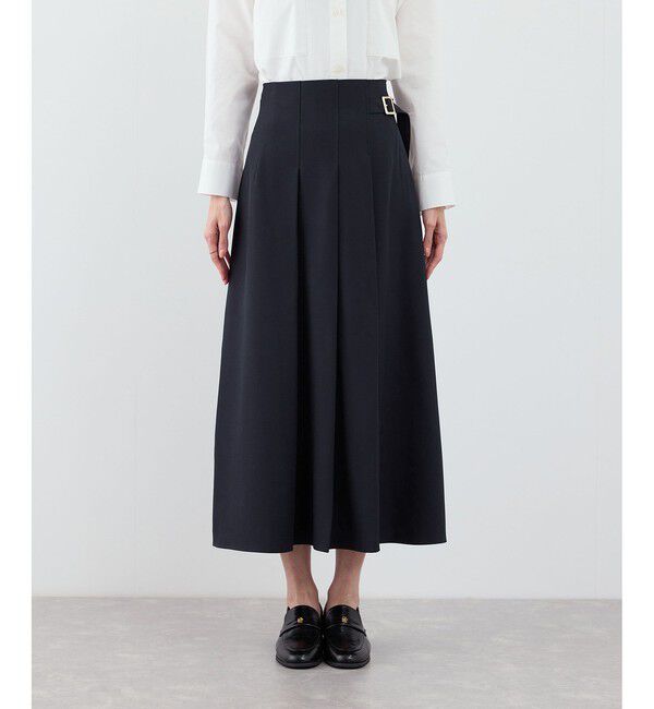 Rope&rsquo;Picnic「クリアツイルタックキルトスカート/入卒式・セレモニー・セットアップ対応」|スカート|