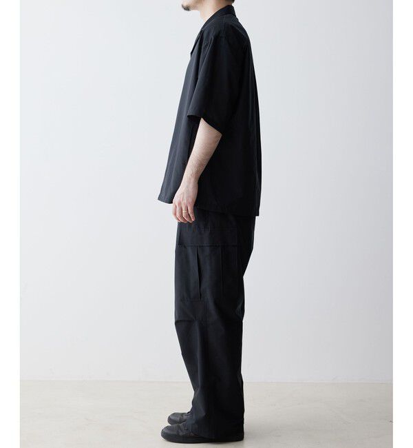 ADAM ET ROPE'「【ACT/アクト】超軽量 ワイド イージー カーゴパンツ / 速乾 / ストレッチ / イージーケア」|カーゴ|