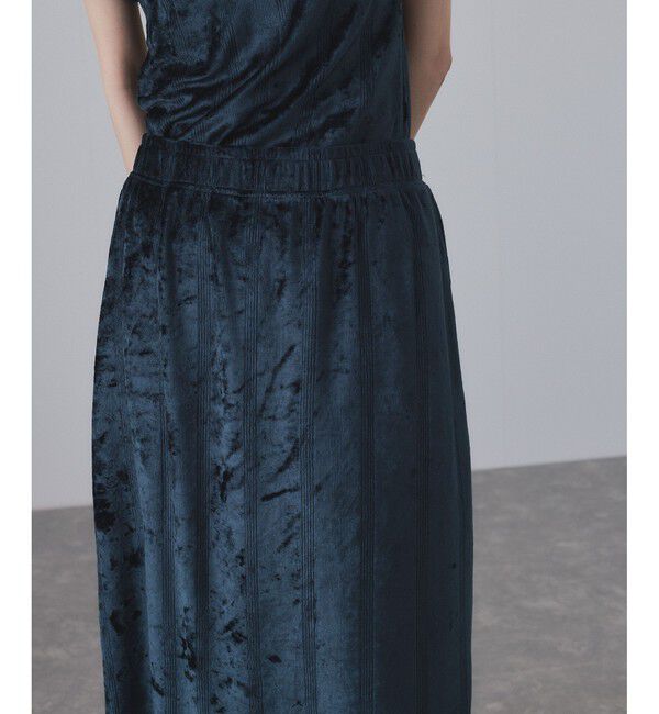 ADAM ET ROPE'「【Miller for ADAM ET ROPE'】別注 ベロアSkirt	」|スカート|